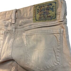 Ralph Lauren Sport Khaki Tan Jeans Men's 28x32 Blue Label Authentic Denim